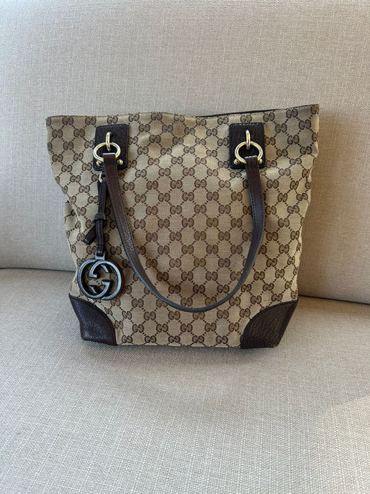 Bolsa Gucci Tote Canvas