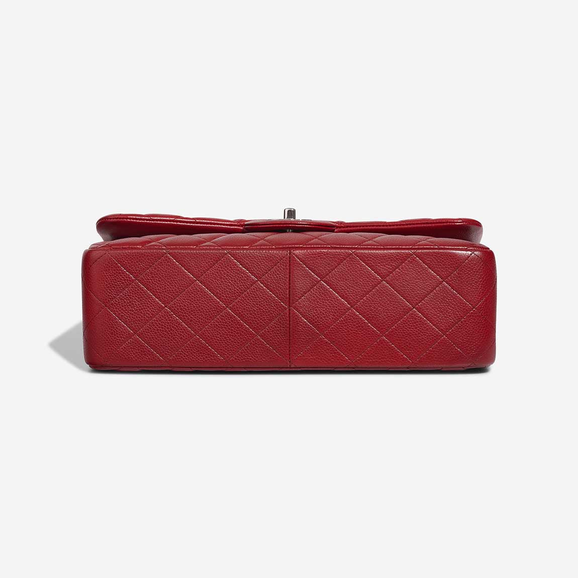 Bolsa Chanel Classic Flap Jumbo Vermelho