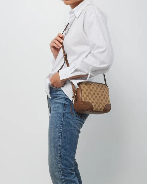 Bolsa Gucci Bree GG Messenger